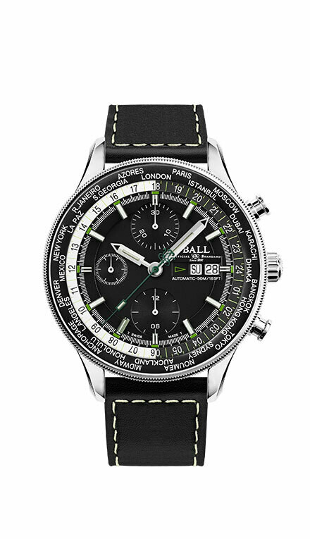 ball engineer ii navigator world time chronograph