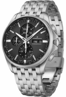 Junghans Meister S Chronoscope Anthracite Dial