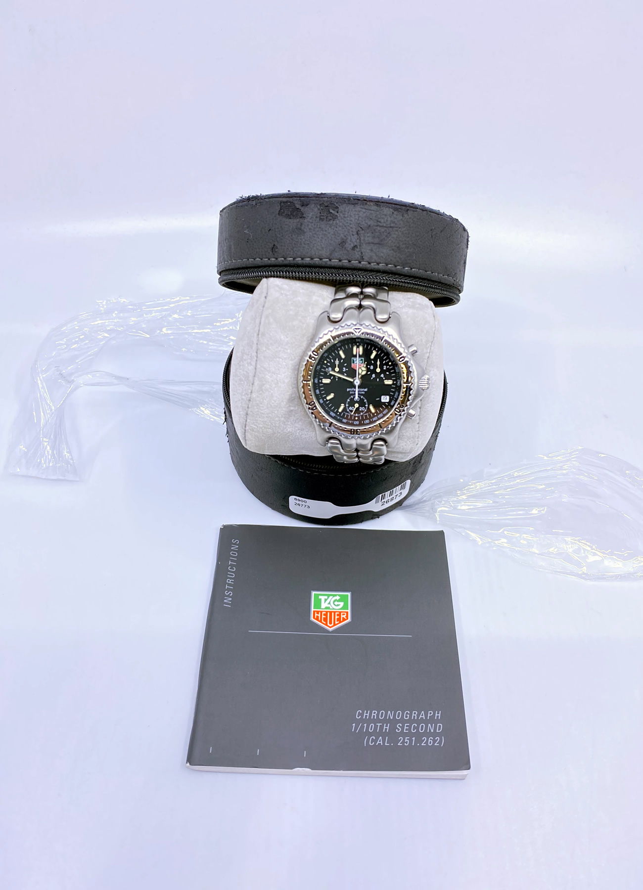 Tag Heuer SEL link Chrono CG1110 - Exquisite Timepieces Tag Heuer SEL link Chrono CG1110 - Exquisite Timepieces