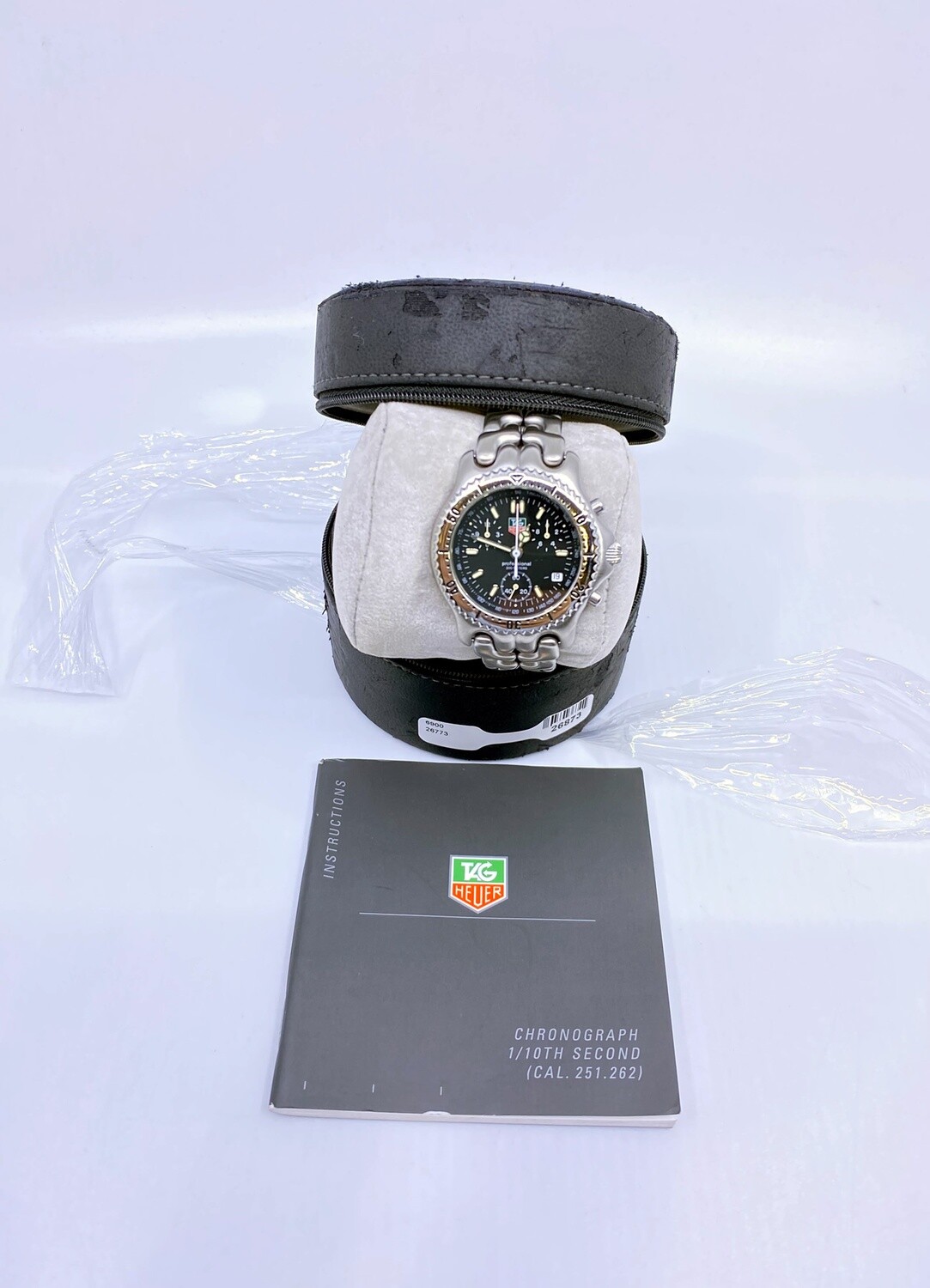 Tag Heuer SEL link Chrono CG1110 - Exquisite Timepieces