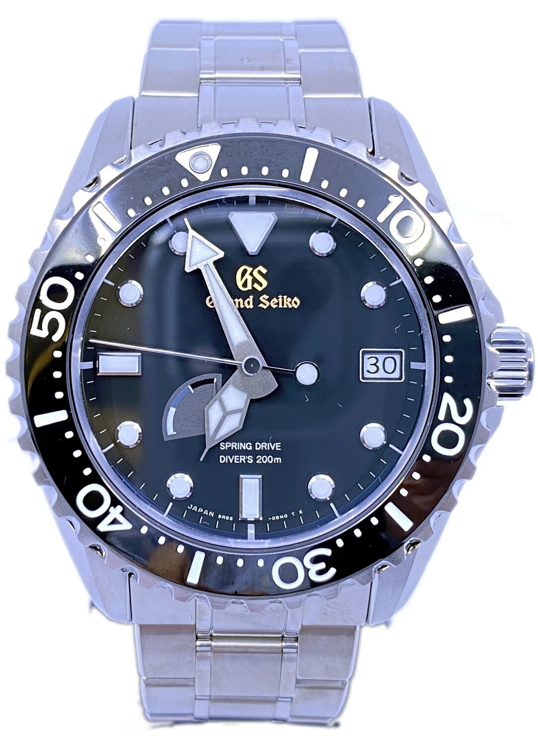 Grand Seiko Sport Spring Drive SBGA231 Black Dial - Exquisite Timepieces