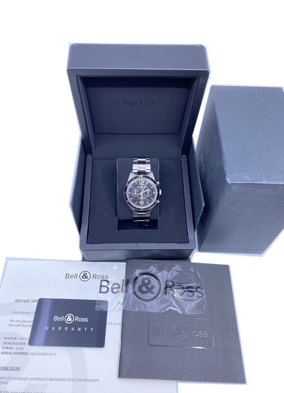 Bell & Ross BRV126-BL-BE-SST - Exquisite Timepieces