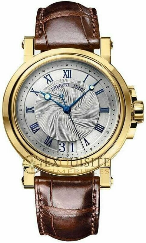 Breguet Marine 5817BA/12/9V8 Yellow Gold on Strap