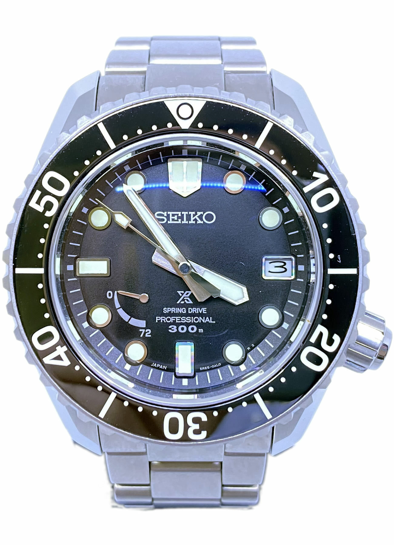 Seiko Prospex LX SNR029 Spring Drive GMT Titanium - Exquisite Timepieces