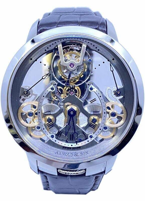 Arnold & Son Time Pyramid Tourbillon Steel 1TPDS.T01.A.C12