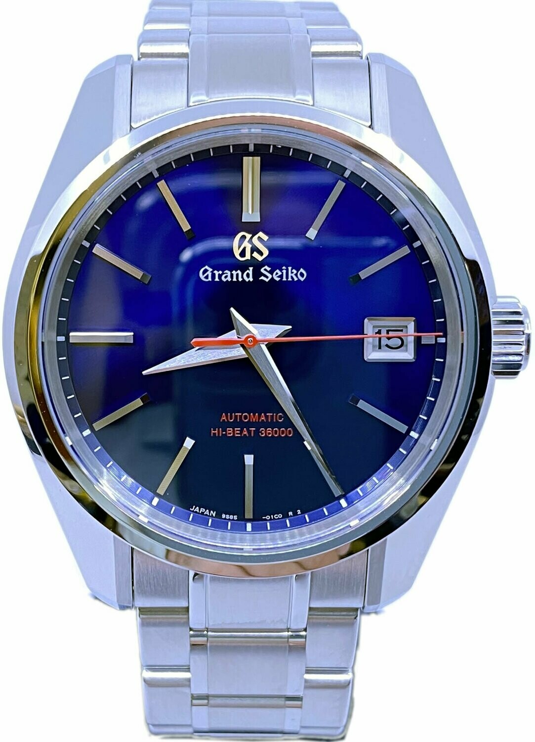 seiko limited edition men's chronograph special value stainless steel bracelet watch 43.5 mm
