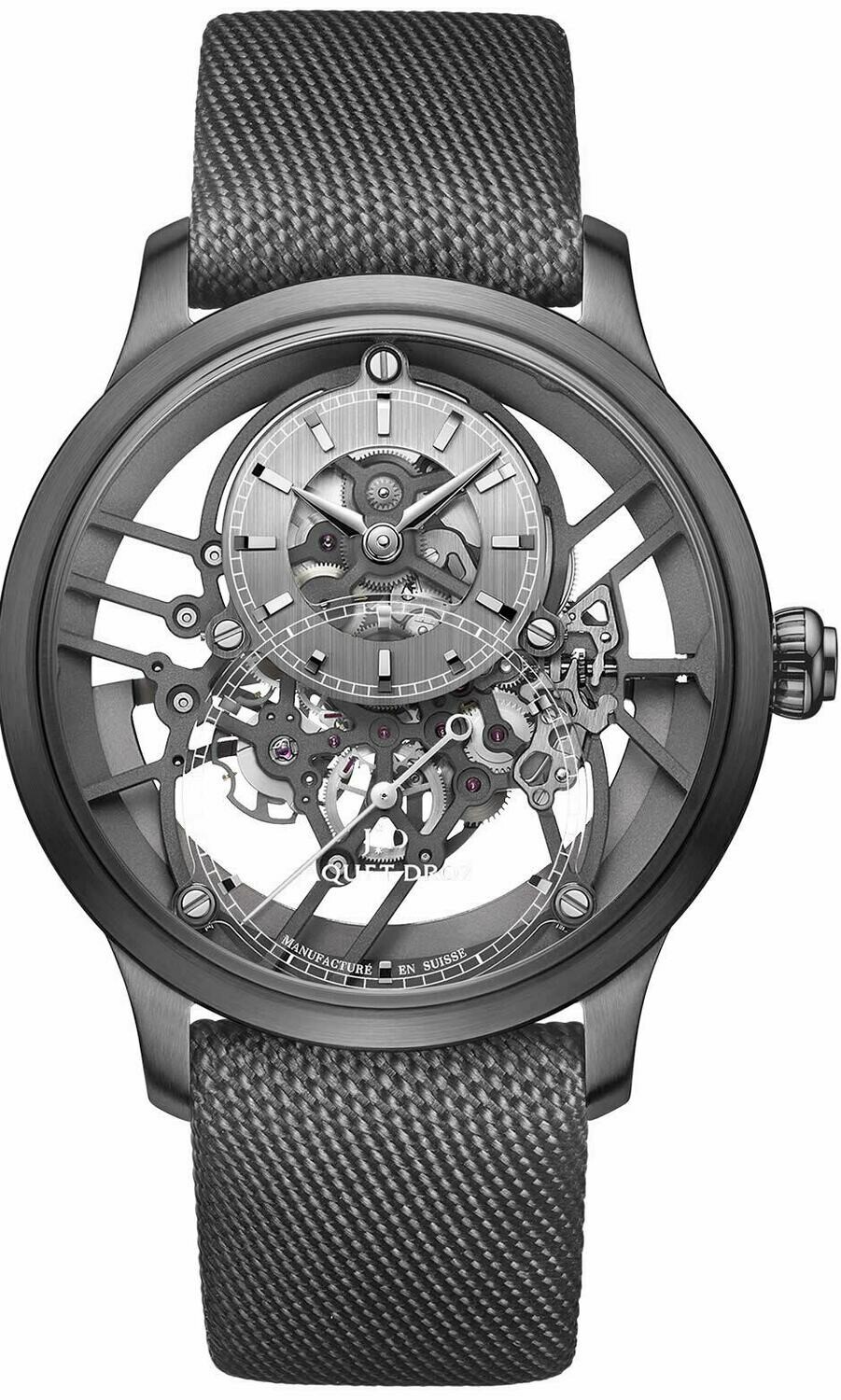 JAQUET DROZ 雅克德罗大秒针腕表GRANDE SECONDE系列41.5毫米自动上链腕表J003525542【报价价格评测怎么样】  -什么值得买