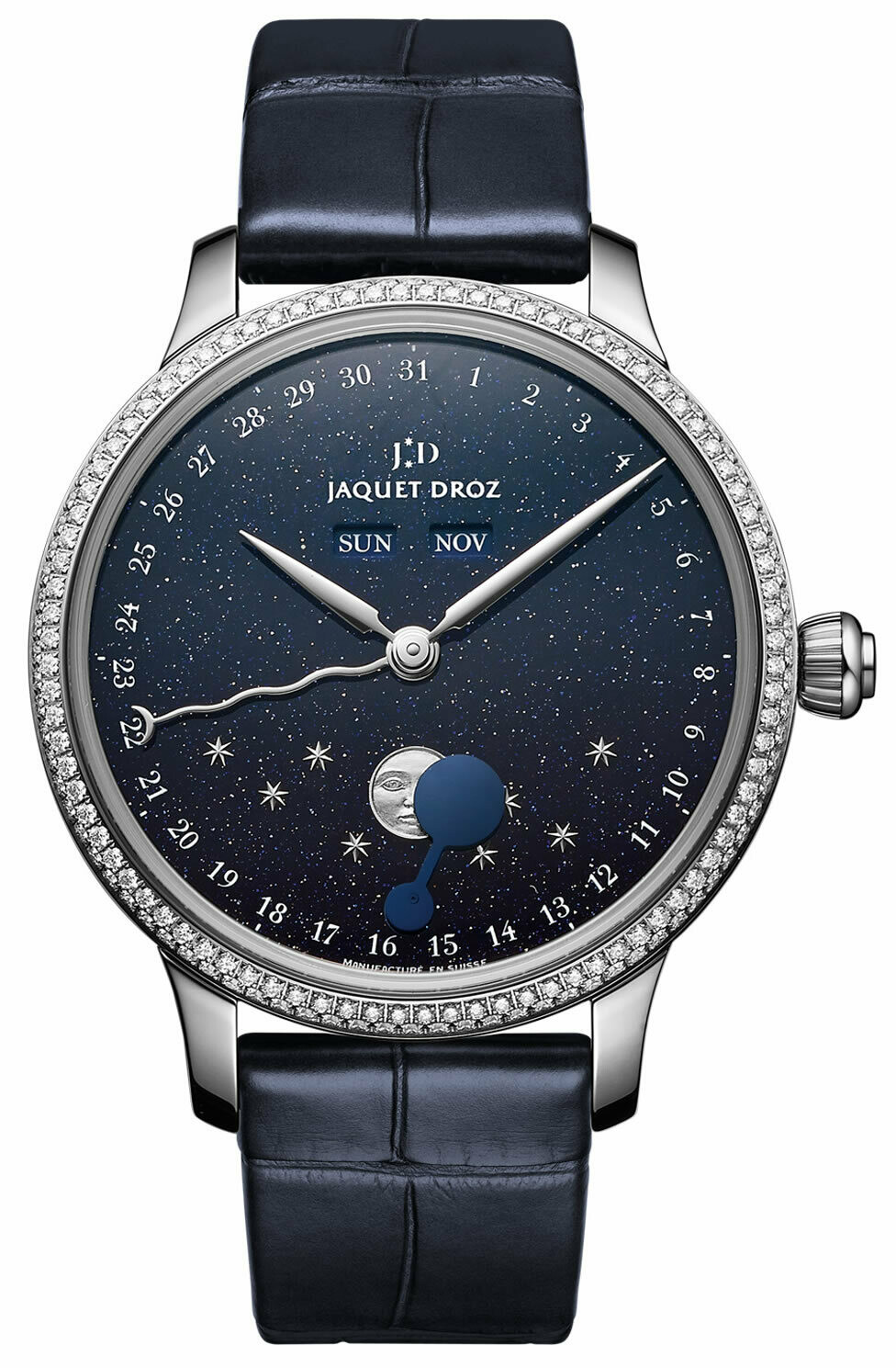 Jaquet Droz Eclipse Aventurine Dial - Exquisite Timepieces