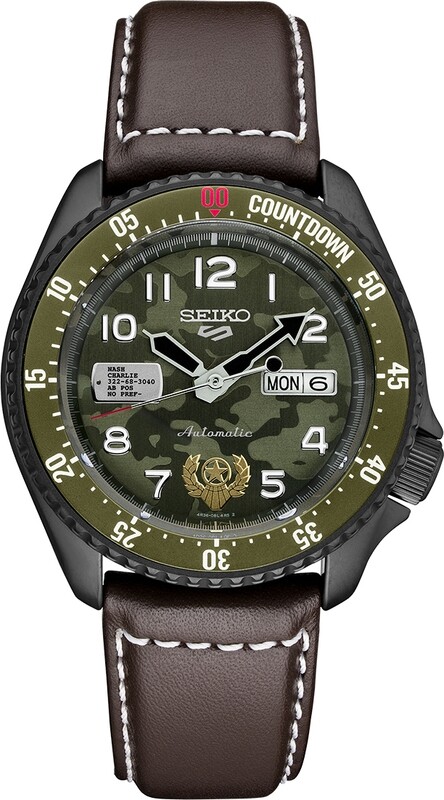 Seiko 5 Street Fighter Guile Limited Edition