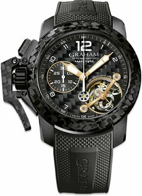 Graham Chronofighter Superlight Carbon Skeleton Tourbillograph