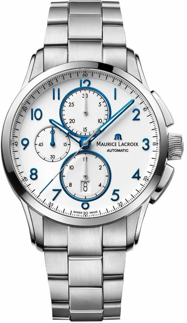 Maurice Lacroix Pontos Chronograph 43mm PT6388 SS002 120 1 Exquisite Timepieces