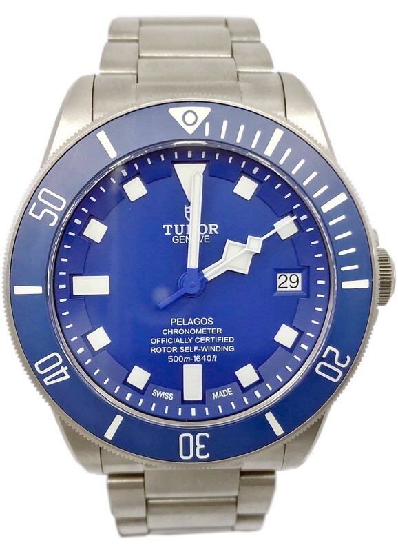 Tudor Pelagos Blue Dial on Bracelet 25600TB