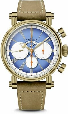 Speake Marin London Chronograph Blue Dial