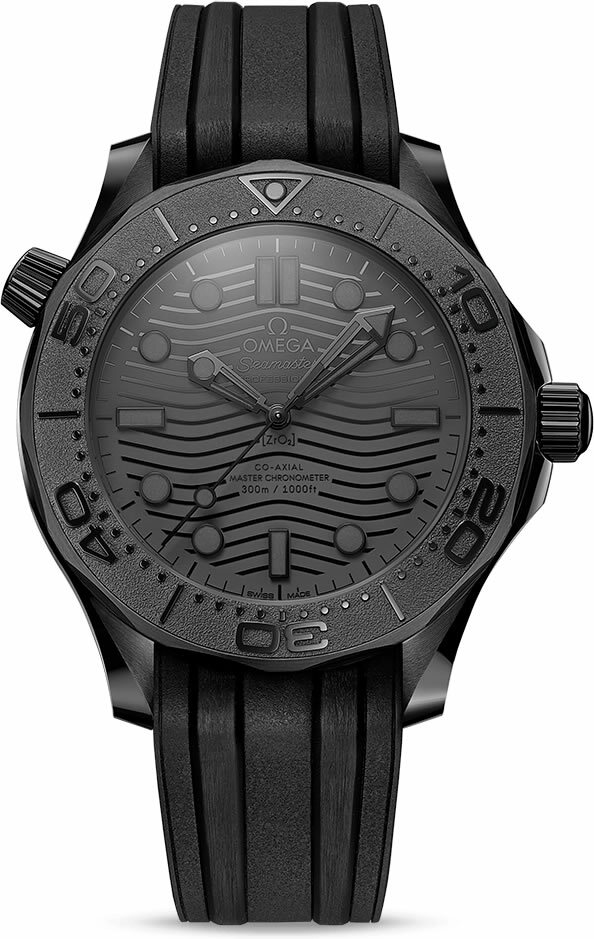 Omega Seamaster Diver 300 Black Ceramic Black Dial Exquisite Timepieces