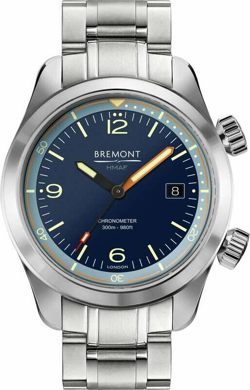 Bremont Argonaut Azure on Bracelet