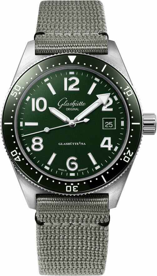 Glashutte Original ラバーベルト 347（緑色） 2126307530.jpg
