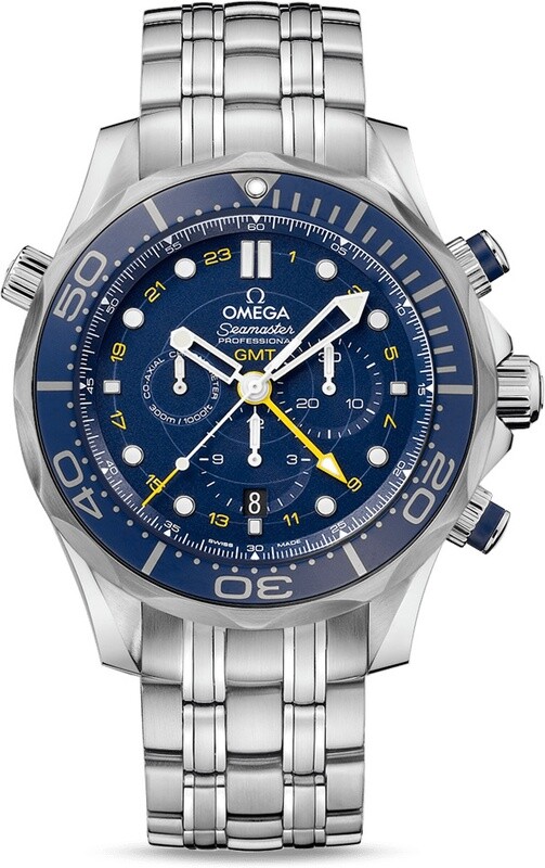 Diver 300M Co-Axial GMT Chronograph 44mm 212.30.44.52.03.001