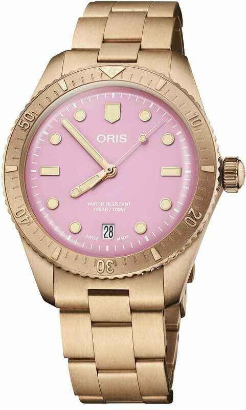 Oris Cotton Candy Lipstick Pink on Bracelet