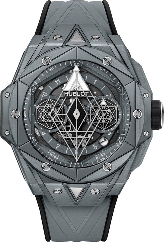 Hublot Big Bang Sang Bleu II Grey Ceramic - Exquisite Timepieces