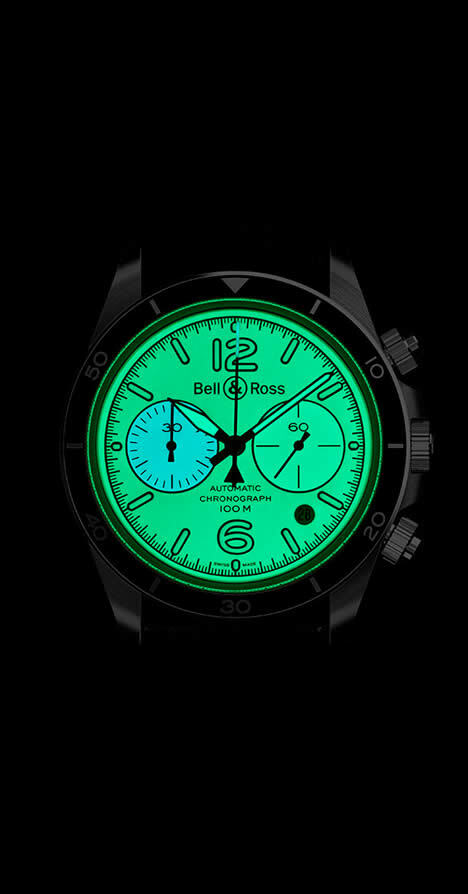 Bell & Ross V2-94 Full Lum Limited Edition - Exquisite Bell & Ross V2-94 Full Lum Limited Edition - Exquisite