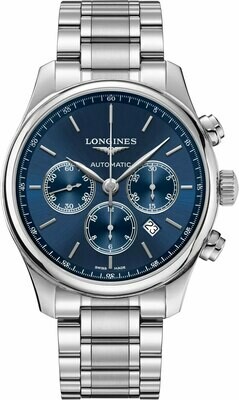 Longines Master Collection Blue Dial 44mm L2.859.4.92.6