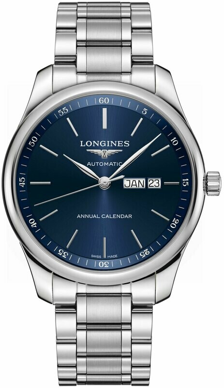 The Longines Master Collection Sunray Blue Dial 42mm L2.920.4.92.6