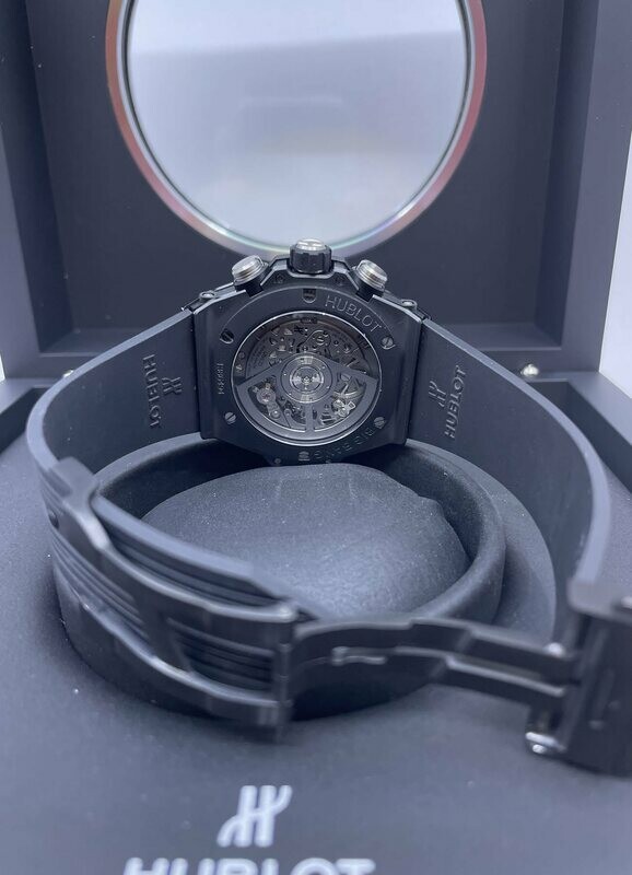 hublot unico black magic 42mm