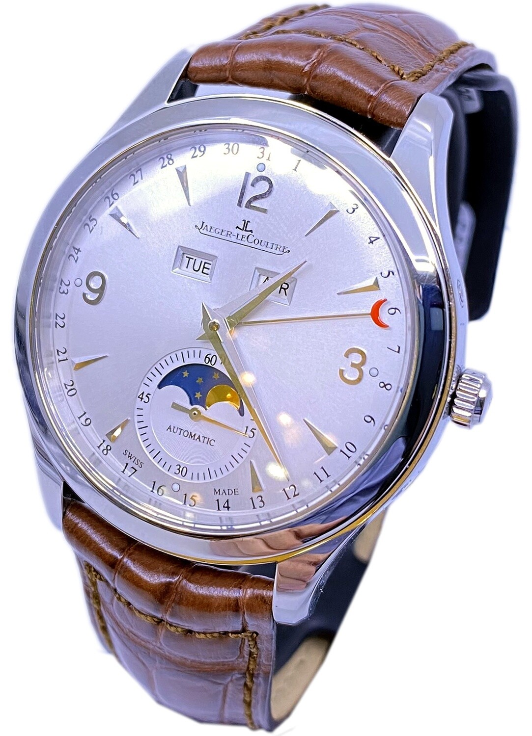 JaegerLeCoultre Master Control Calendar Stainless Steel 39mm Q1558420