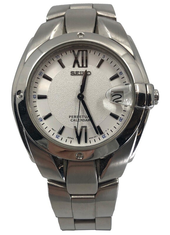 Forhåbentlig animation Med andre ord Seiko Perpetual Calendar SLL001P1 - Exquisite Timepieces