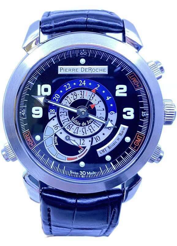 Pierre DeRoche GrandCliff GMT Power Reserve GRC10002ACIO-001 CRO