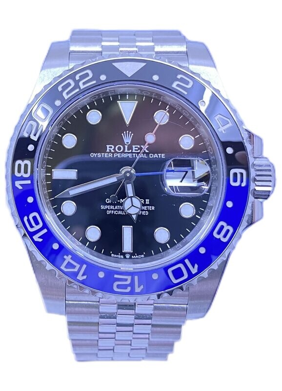Rolex GMT Master-II Batman 126710BLNR