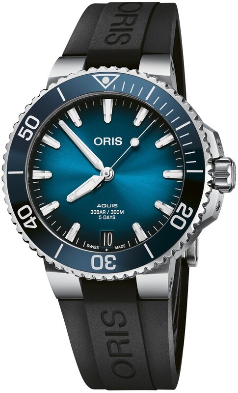oris aquis date calibre 400 41.5 mm