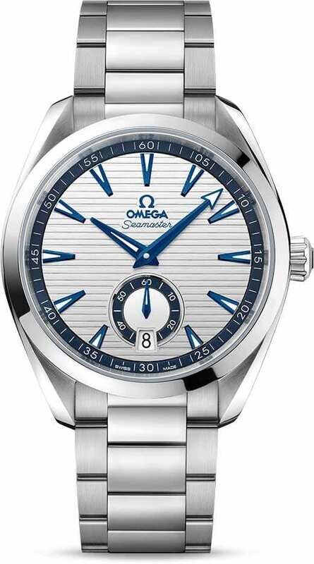 Omega Aqua Terra 150M Small Seconds Silver Blue Dial 41mm on Bracelet