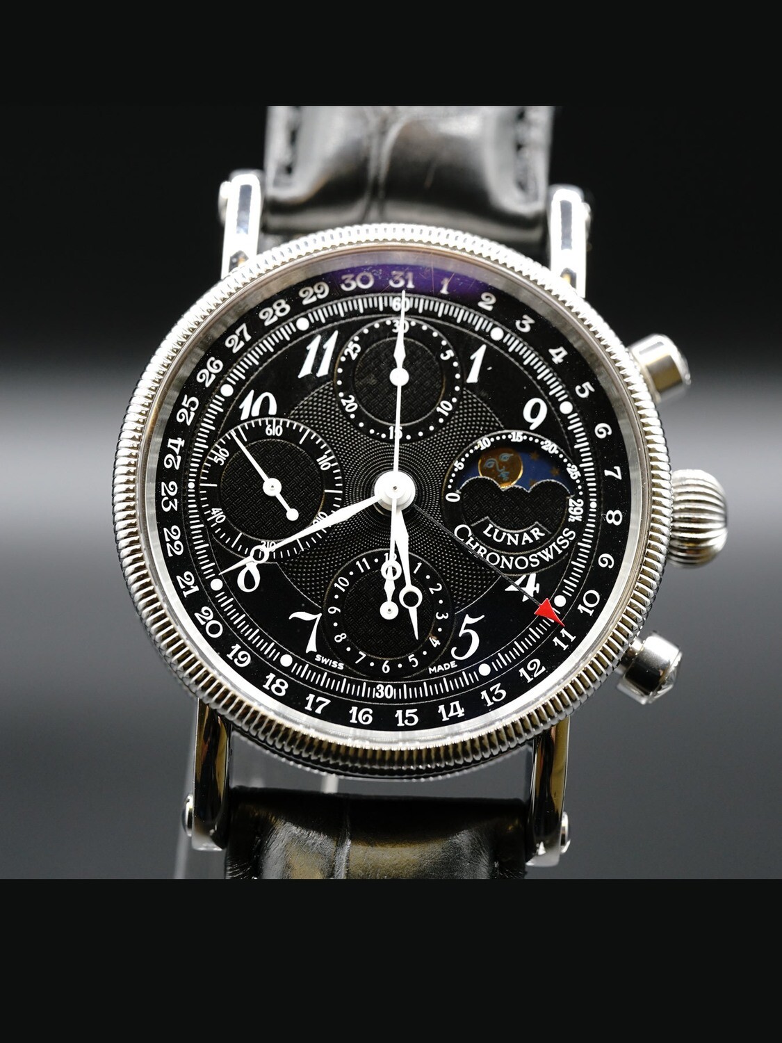 Chronoswiss Lunar Chronograph Black CH 7523 L Exquisite Timepieces