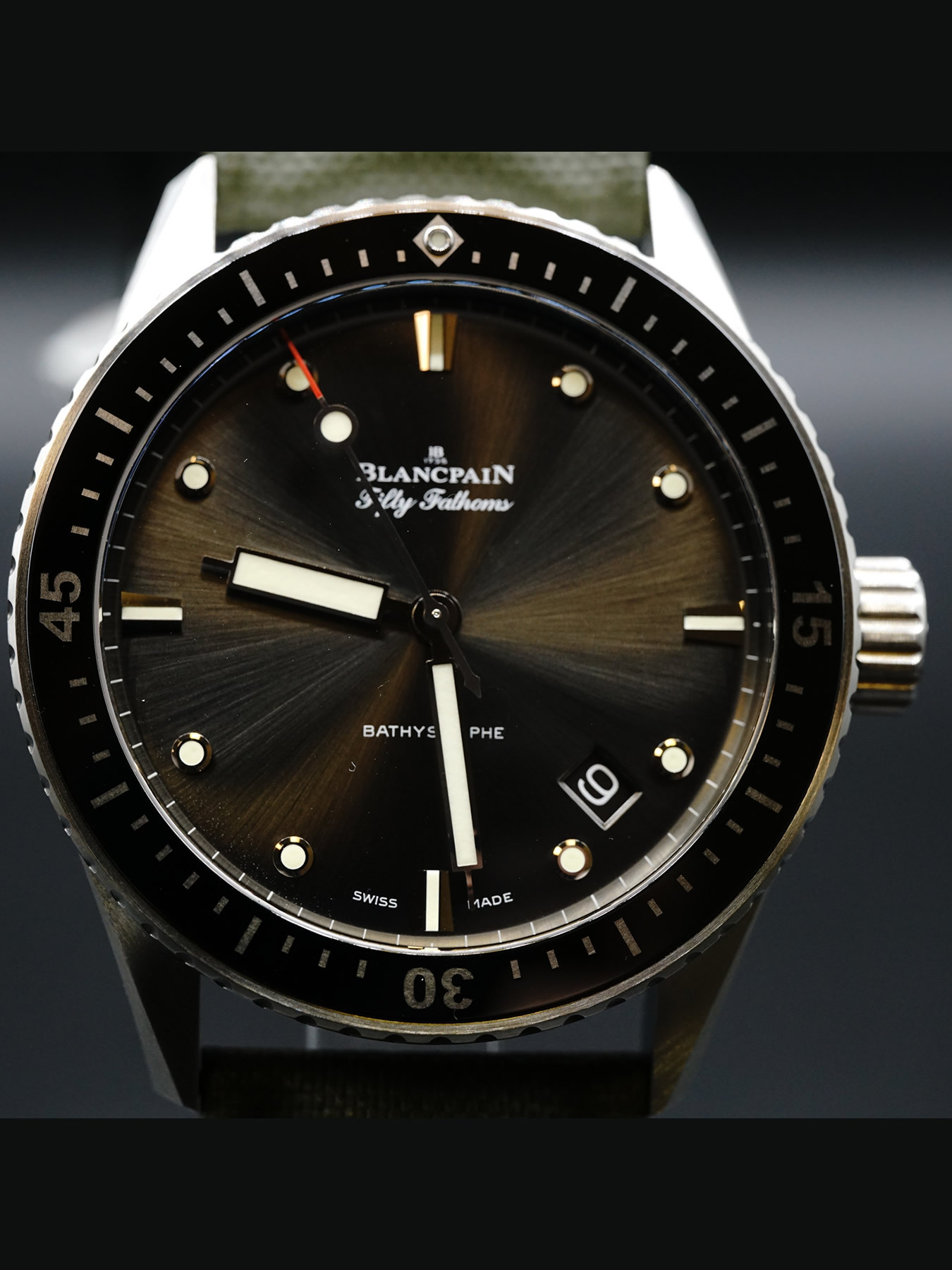Blancpain Fifty Fathoms Bathyscaphe 43mm Steel Exquisite Timepieces