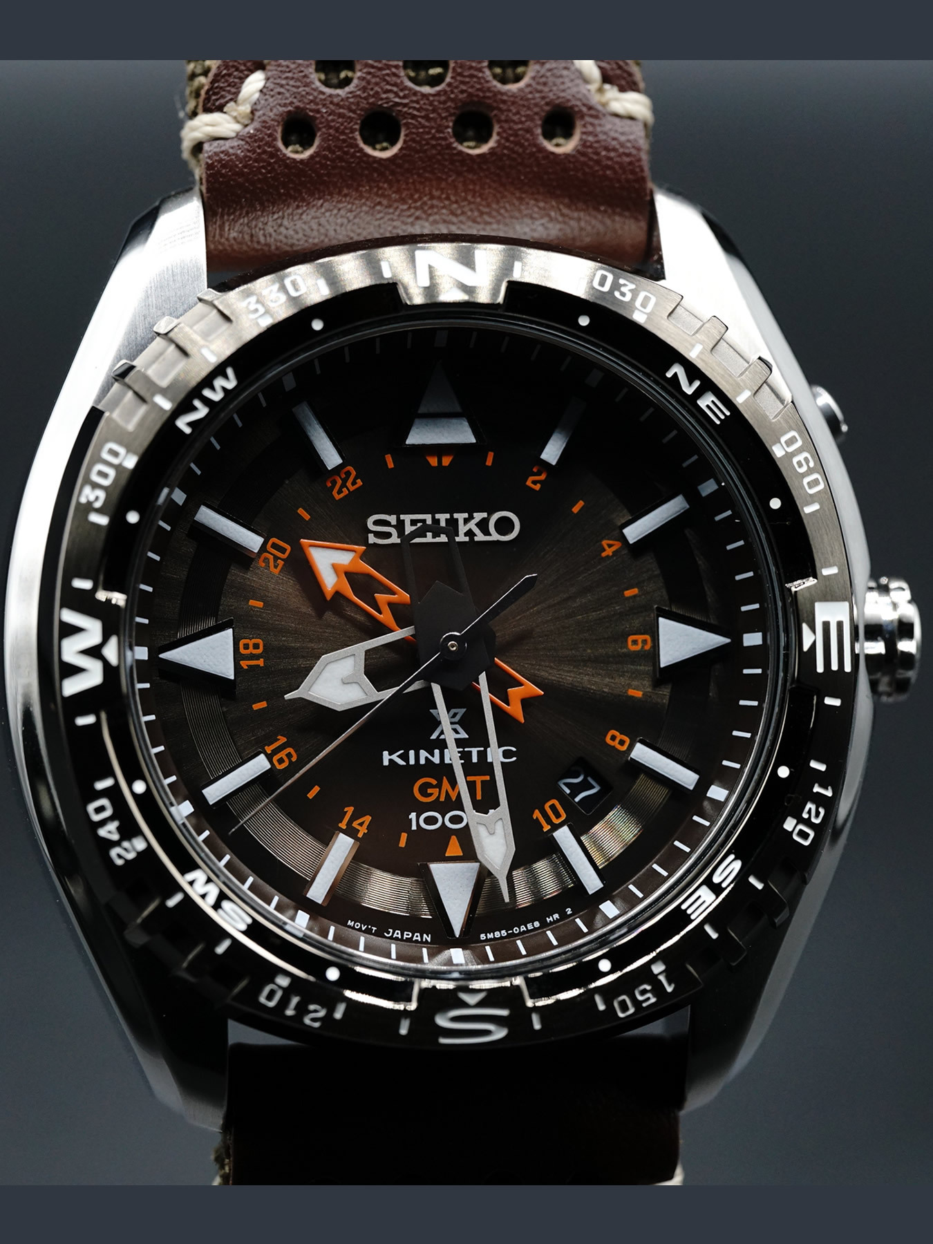 Seiko Prospex Land Kinetic GMT 100m Men s Watch SUN061P1 Exquisite Timepieces