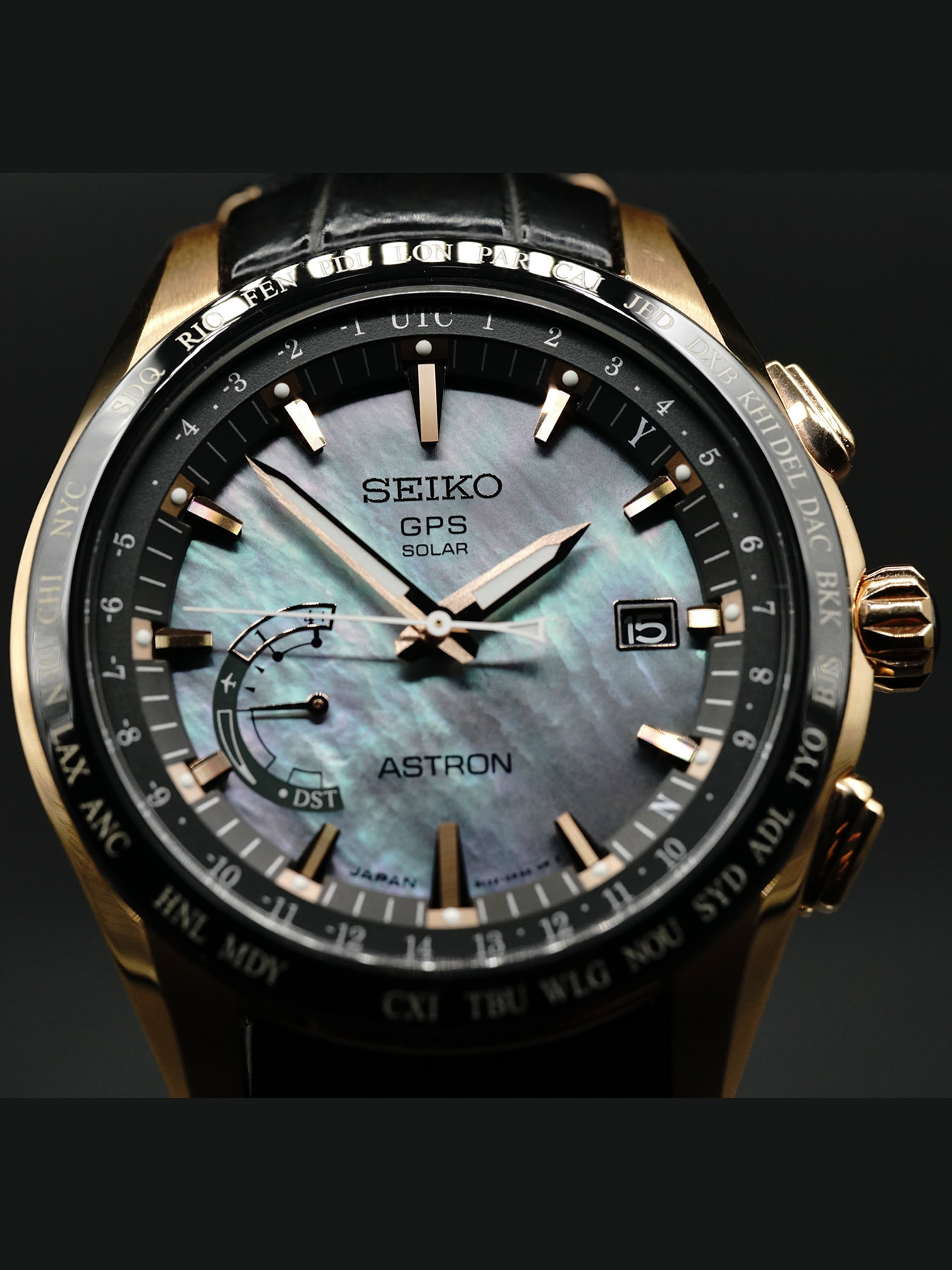 Seiko Astron Novak Djokovic GPS Solar - Exquisite Timepieces