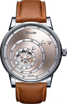 Trilobe Les Matinaux Sunray Silver Steel 38.5mm