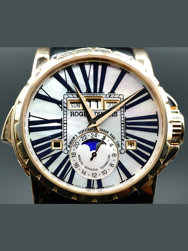 Roger Dubuis Excalibur Minute Repeater Flying Tourbillon Perpetual ...
