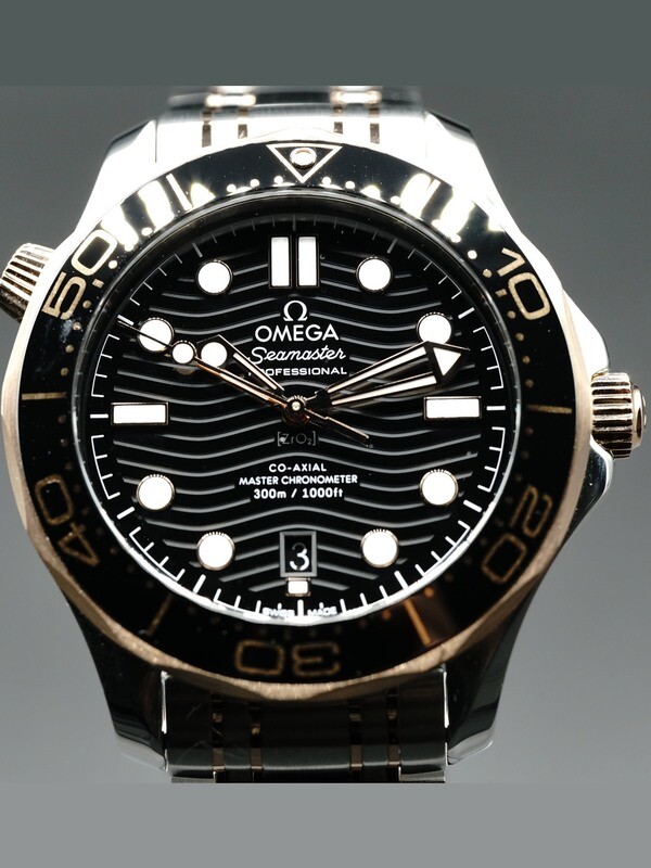 Omega Seamaster Diver 300M Co-Axial Master Chronometer Sedna Gold 210.22.42.20.01.002