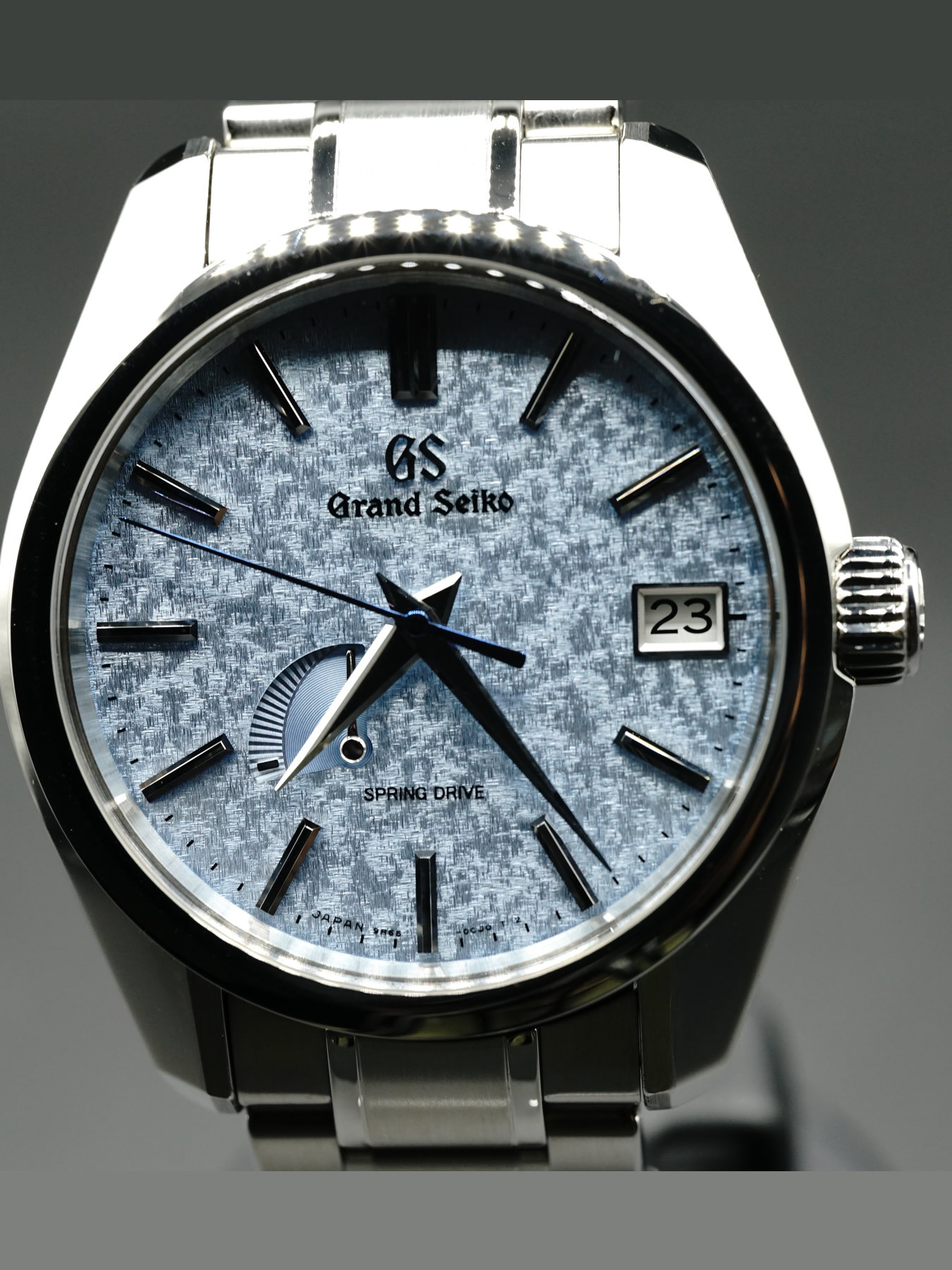 Grand Seiko Spring Drive Ice Blue Dial SBGA387 - Exquisite Timepieces:  Checkout