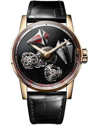 Louis Moinet Space Revolution Double Tourbillon Gold Limited Edition