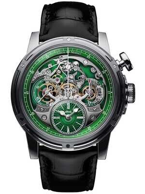 Louis Moinet Memoris White Gold Chronograph LM-54.70.35