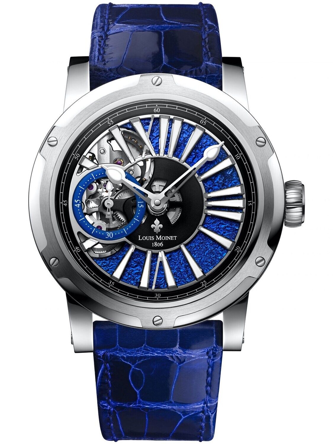 Louis Moinet Metropolis Magic Blue LM-45.10.20 - Exquisite Timepieces