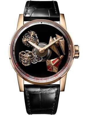 Louis Moinet Space Revolution Double Tourbillon Gold Limited Edition