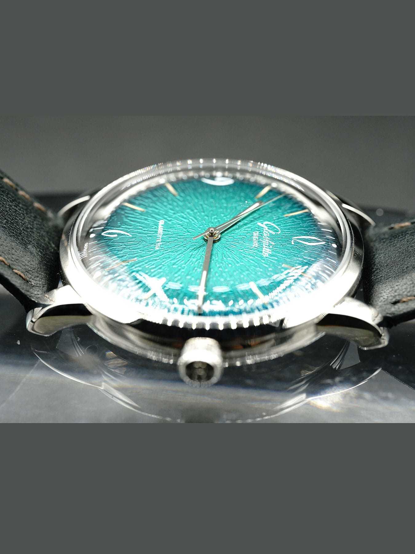 Glashutte Original Sixties Green Dial Exquisite Timepieces