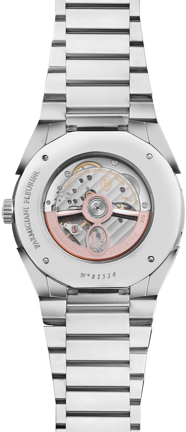 Parmigiani Fleurier Tonda PF Annual Calendar Steel Exquisite Timepieces