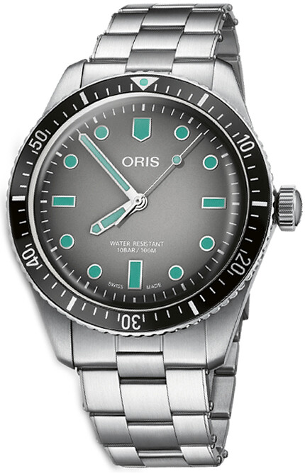 Oris Diver Sixty Five 40mm Grey Dial 01 733 7707 4053-07 8 20 18