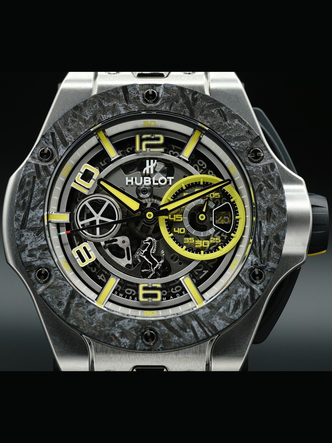 Hublot Big Bang Scuderia Ferrari 90th Anniversary Platinum 402.TQ.0129.VR -  Exquisite Timepieces