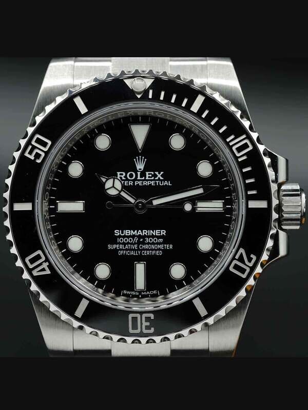 Rolex Submariner Stainless Steel Black Dial M114060-0002